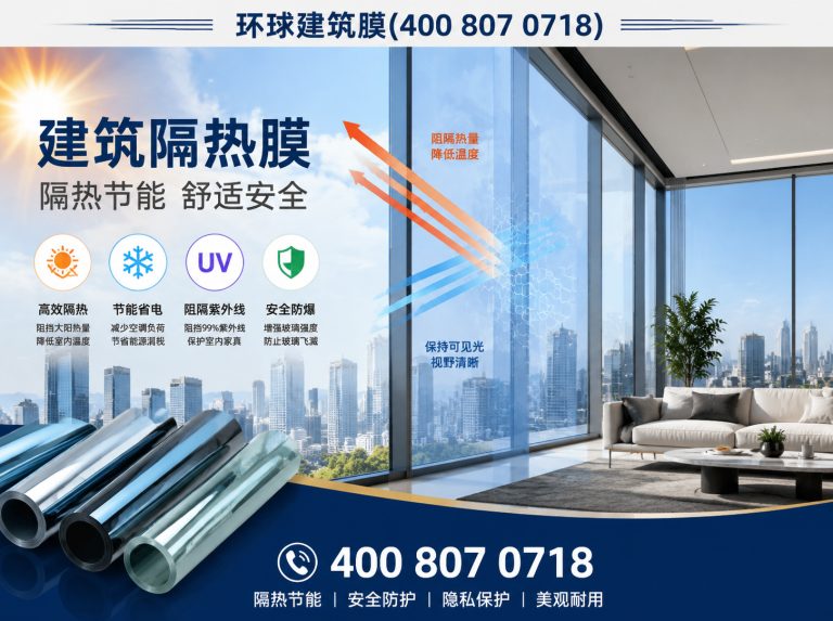 东山县节能隔热膜展示图